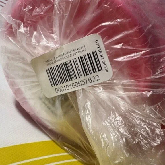 Tupperware Pink Modular Mates Rounds - BNIP! - Picture 4 of 4